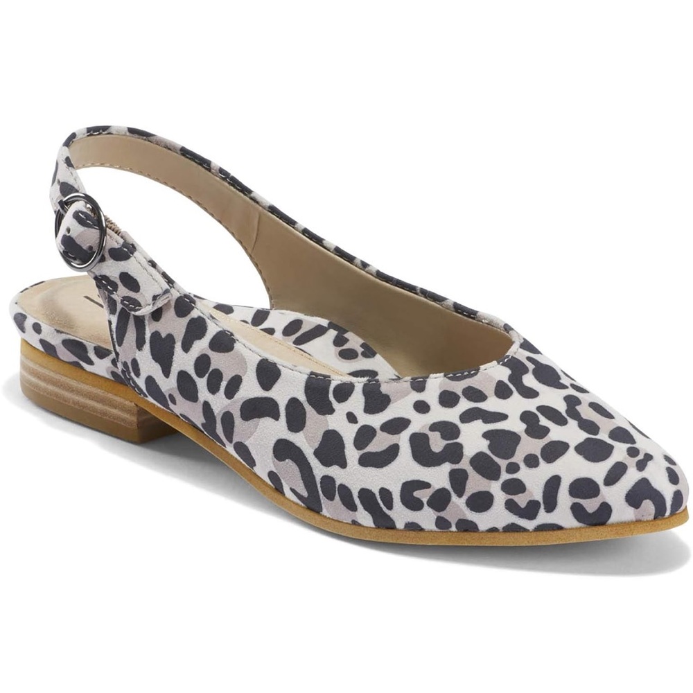 Earth Uptown Ursula Slingback Taupe Multi Silky Suede - Picture 3 of 12